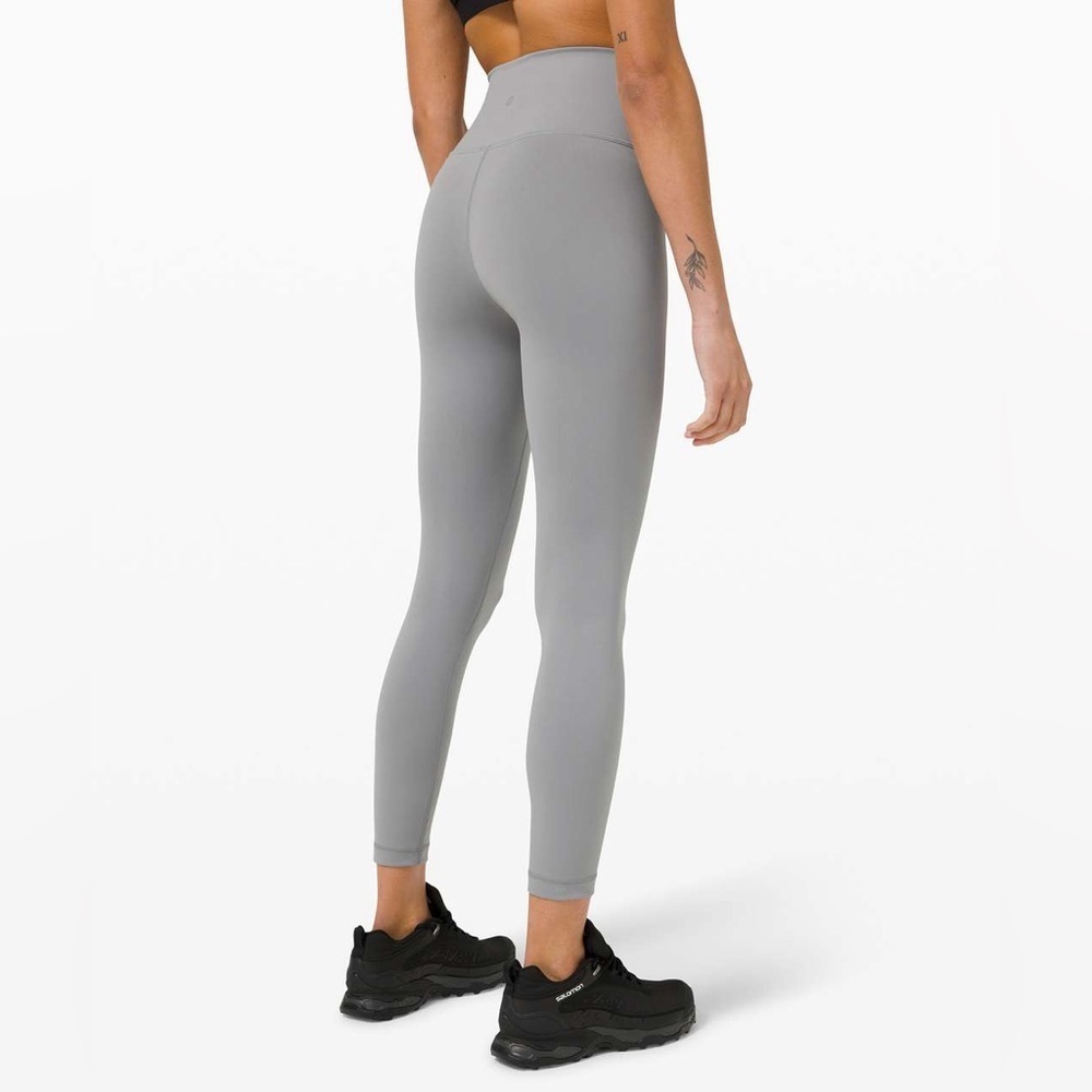 Lululemon Wunder Train High-Rise Tight 25" Rhino Grey